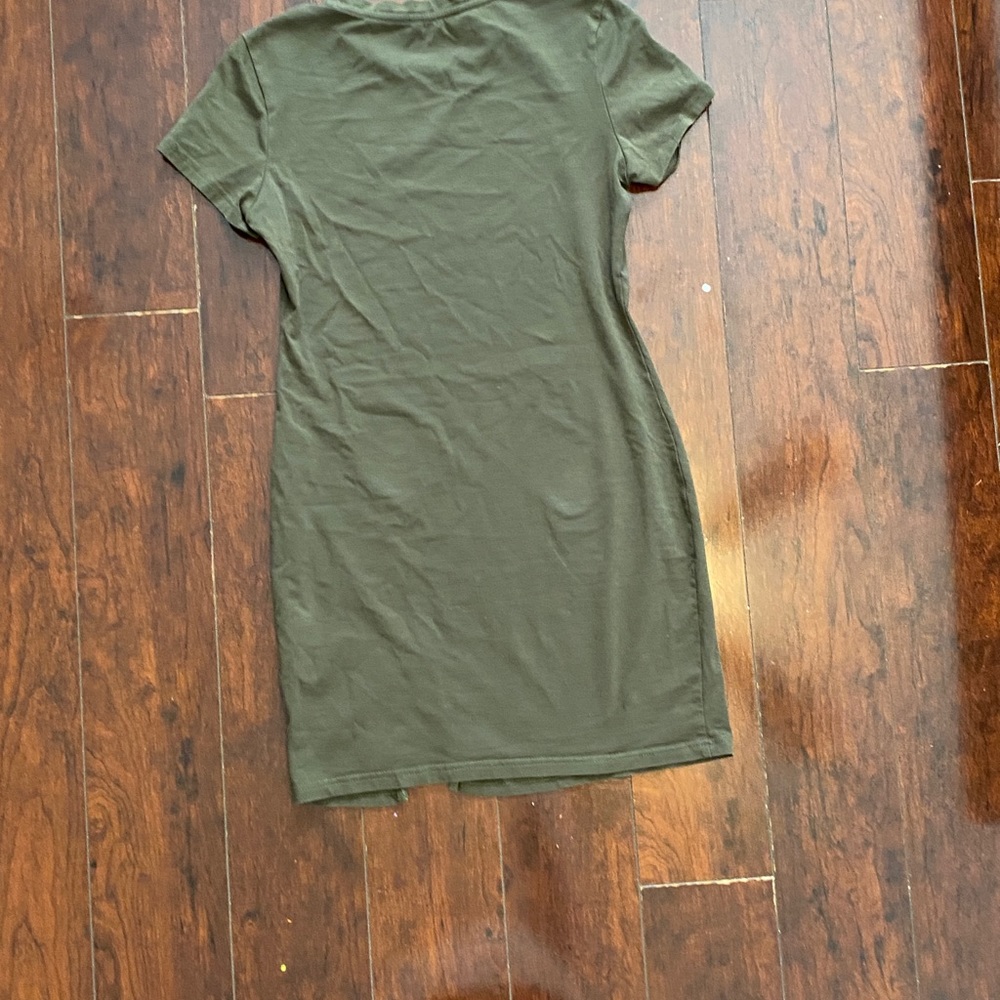 Army green dress - Picture 2 of 2
